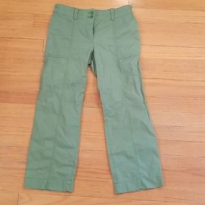 Talbots Size 0 Petite Green Pants